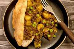 Curry-Beef-Vetkoeke