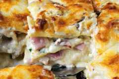Ham-Cheese-Lasagne